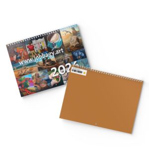 2026 Jobbagy Art Wall Calendar — Monthly Planner