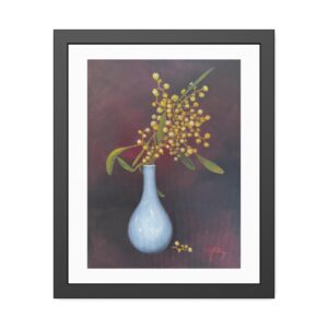 Wattle – Framed Paper Poster